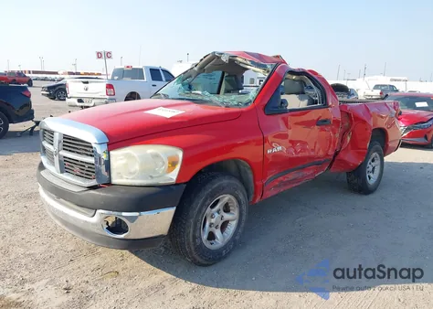 2008 Dodge Ram 1500 St/Sxt из США, поврежденный, VIN 1D7HA16N88J220314